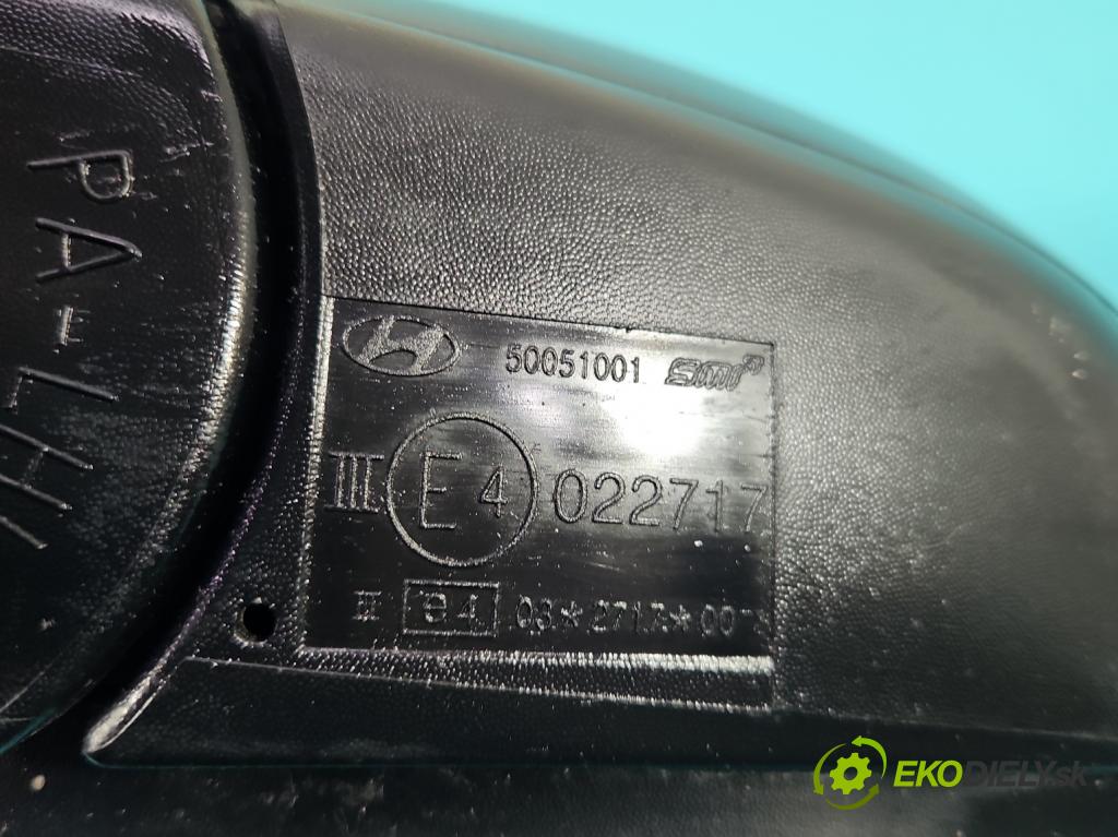 Hyundai I10 I 2008-2013 1.1 69KM manual 50.8 kW 1086 cm3 5- zrkadlo ľavé  (Kľučka dverí ostatné)