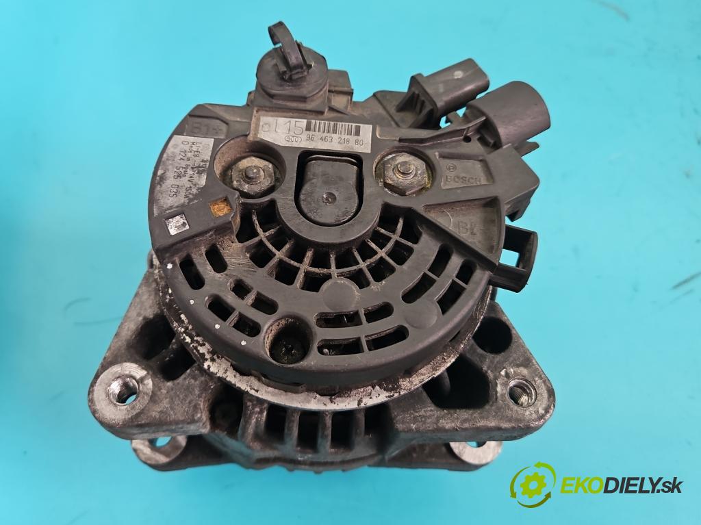 Citroen C4 I 2004-2011 1.6 hdi 90 HP manual 66 kW 1560 cm3 5- Alternator 9646321880 (Alternátor)
