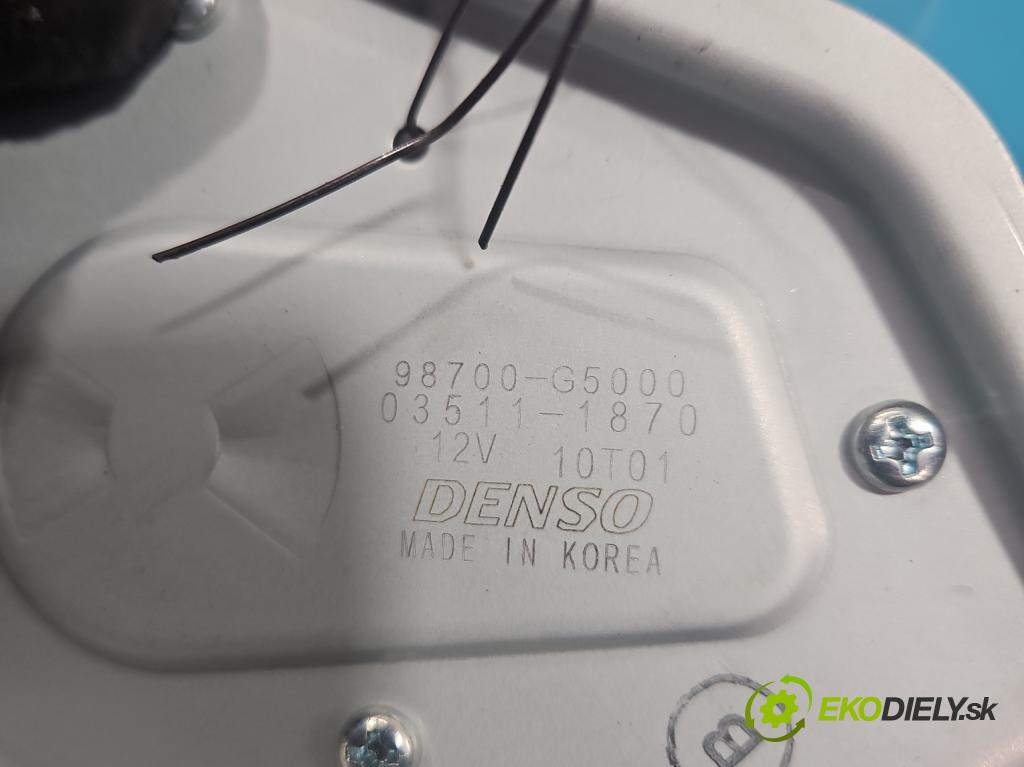 Kia Niro I 2016-2022 1.6 GDI 105 hp automatic 77 kW 1580 cm3 5- motor stěrače zadní 98700-G5000