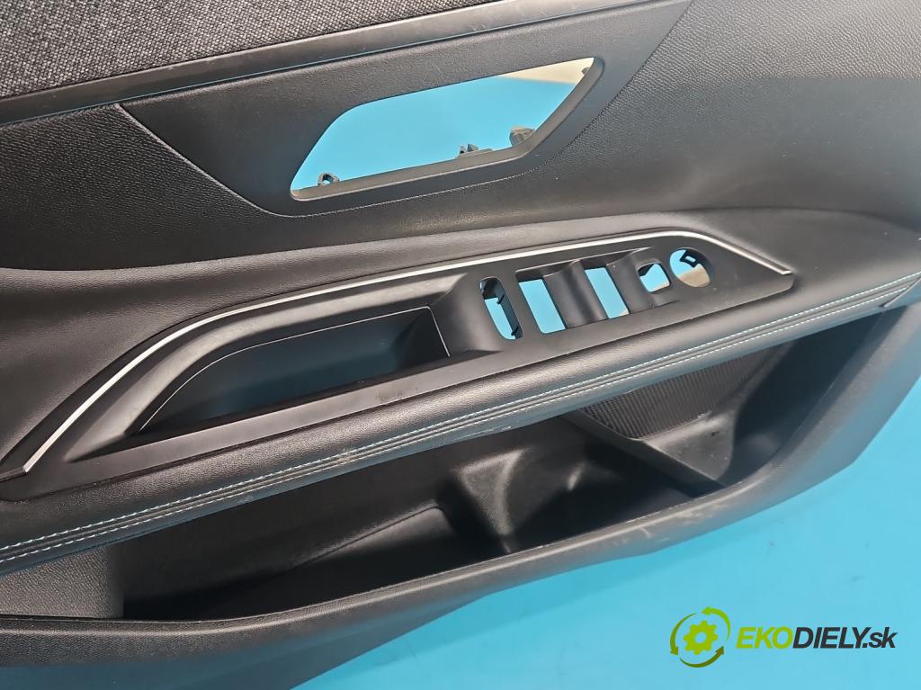Peugeot 3008 II 2016-2023 1.5 hdi 131 HP automatic 96 kW 1499 cm3 5- Čalounictví: dvere predné ľavé