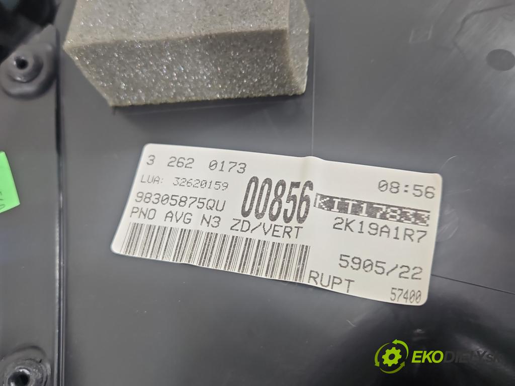 Peugeot 3008 II 2016-2023 1.5 hdi 131 HP automatic 96 kW 1499 cm3 5- Čalounictví: dvere predné ľavé