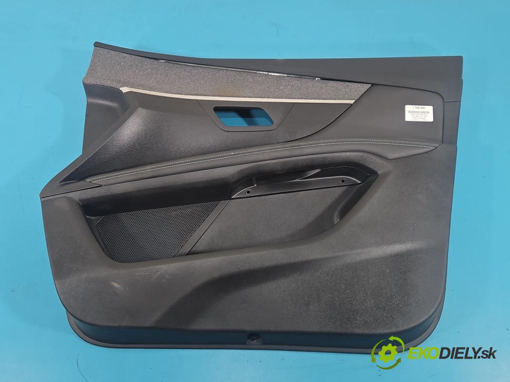 Peugeot 3008 II 2016-2023 1.5 hdi 131 HP automatic 96 kW 1499 cm3 5- Čalounictví: dvere predné pravé 