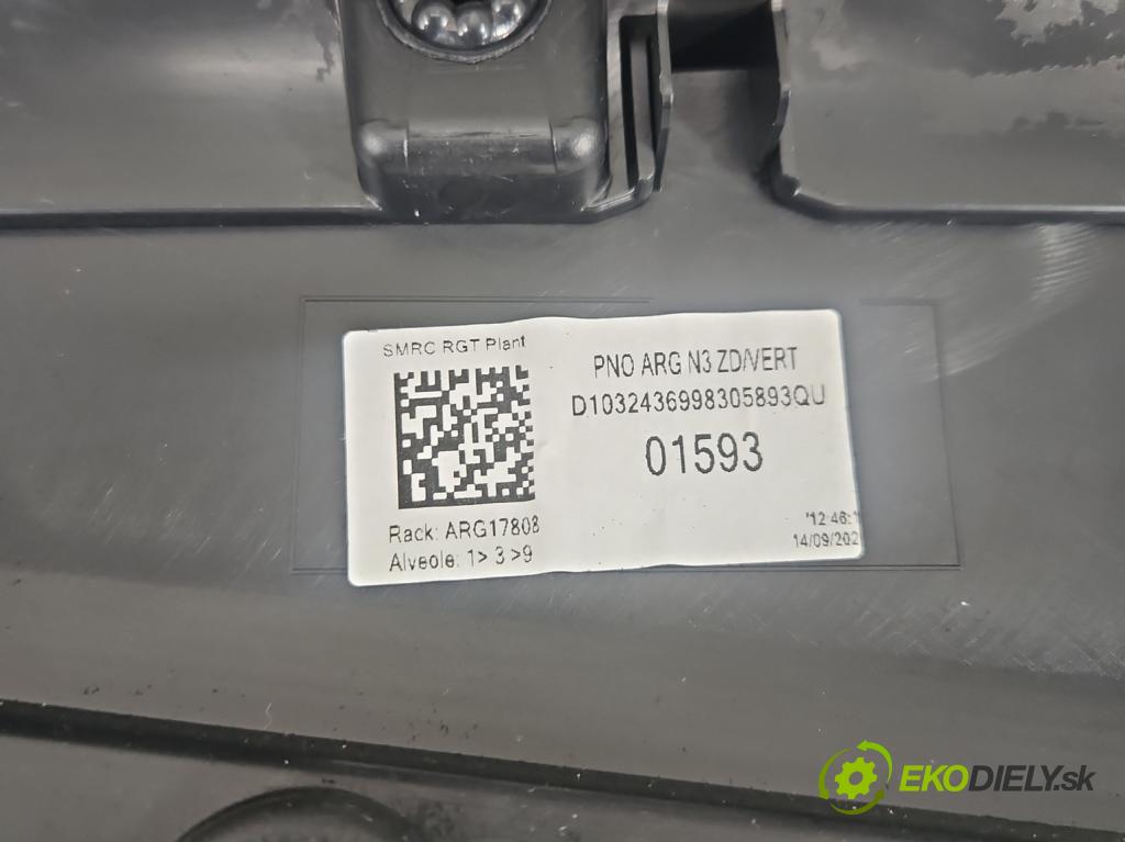 Peugeot 3008 II 2016-2023 1.5 hdi 131 HP automatic 96 kW 1499 cm3 5- Čalounictví: dvere zadné ľavé