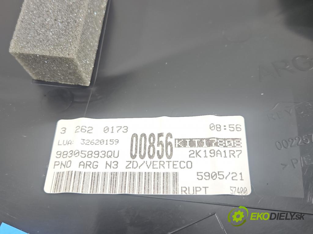 Peugeot 3008 II 2016-2023 1.5 hdi 131 HP automatic 96 kW 1499 cm3 5- Čalounictví: dvere zadné ľavé