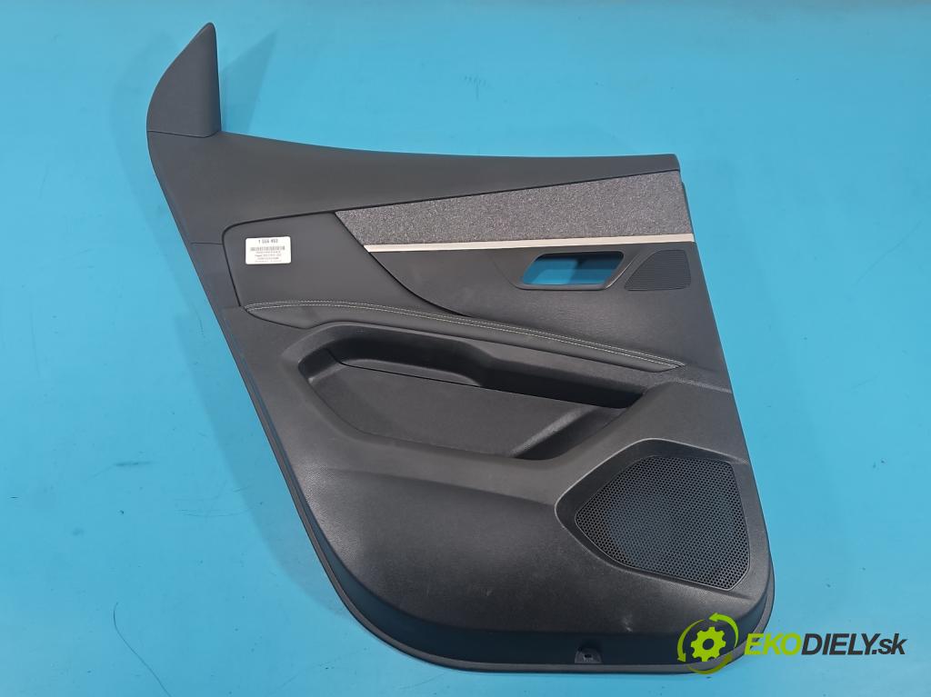 Peugeot 3008 II 2016-2023 1.5 hdi 131 HP automatic 96 kW 1499 cm3 5- Čalounictví: dvere zadné ľavé 