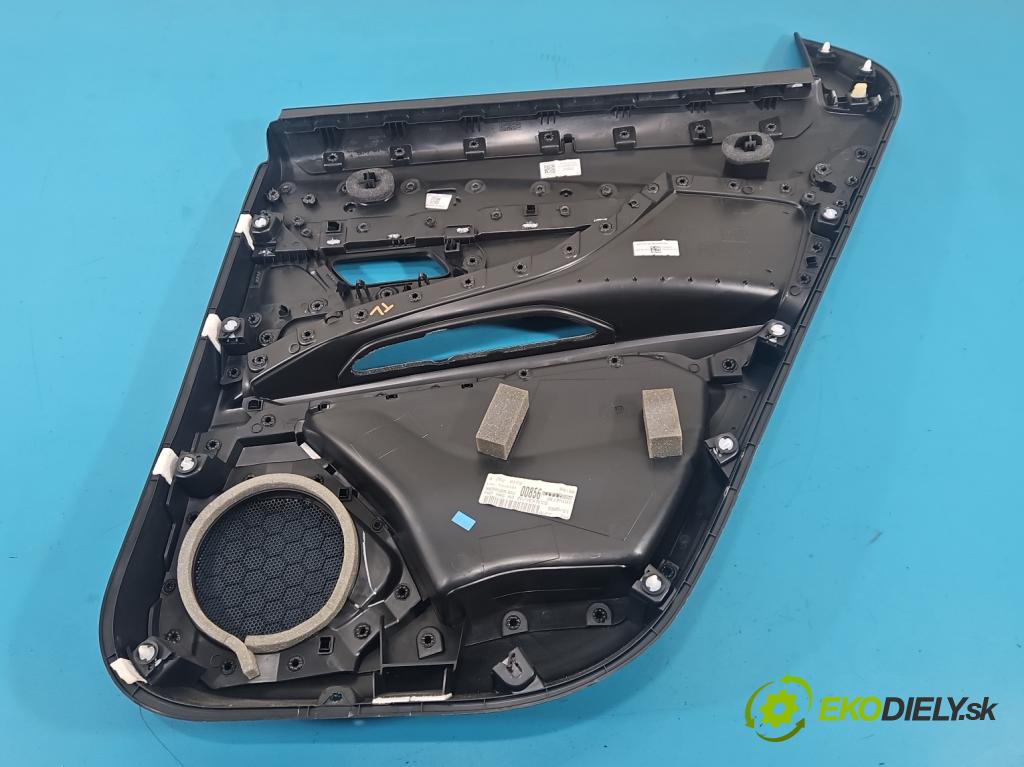 Peugeot 3008 II 2016-2023 1.5 hdi 131 HP automatic 96 kW 1499 cm3 5- Čalounictví: dvere zadné ľavé