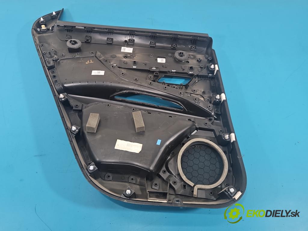 Peugeot 3008 II 2016-2023 1.5 hdi 131 HP automatic 96 kW 1499 cm3 5- Čalounictví: dvere zadné pravé 98305886QU