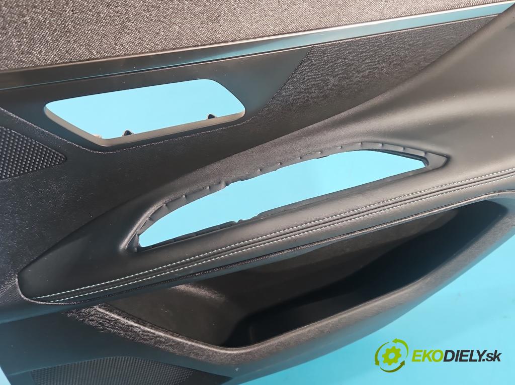 Peugeot 3008 II 2016-2023 1.5 hdi 131 HP automatic 96 kW 1499 cm3 5- Čalounictví: dvere zadné pravé 98305886QU