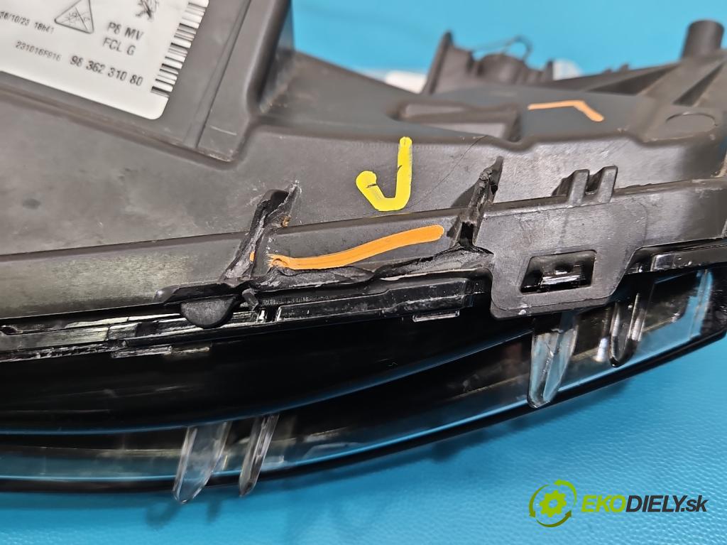 Peugeot 3008 II 2016-2023 1.5 hdi 131 hp automatic 96 kW 1499 cm3 5- Světlo provozu denně levé 9836231080