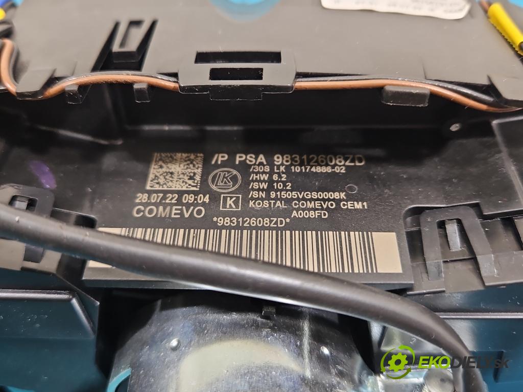 Peugeot 3008 II 2016-2023 1.5 hdi 131 HP automatic 96 kW 1499 cm3 5- prepínač komplex: 96756731ZD (Prepínacie páčky pod volantom)