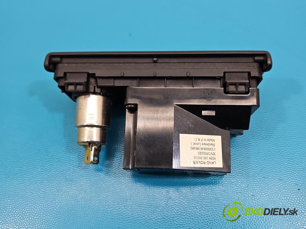 Land rover Range Rover sport I L320 3.6 TD V8 272 HP automatic 200 kW 3628 cm3 5- zásuvka zapaľovače 903916000016