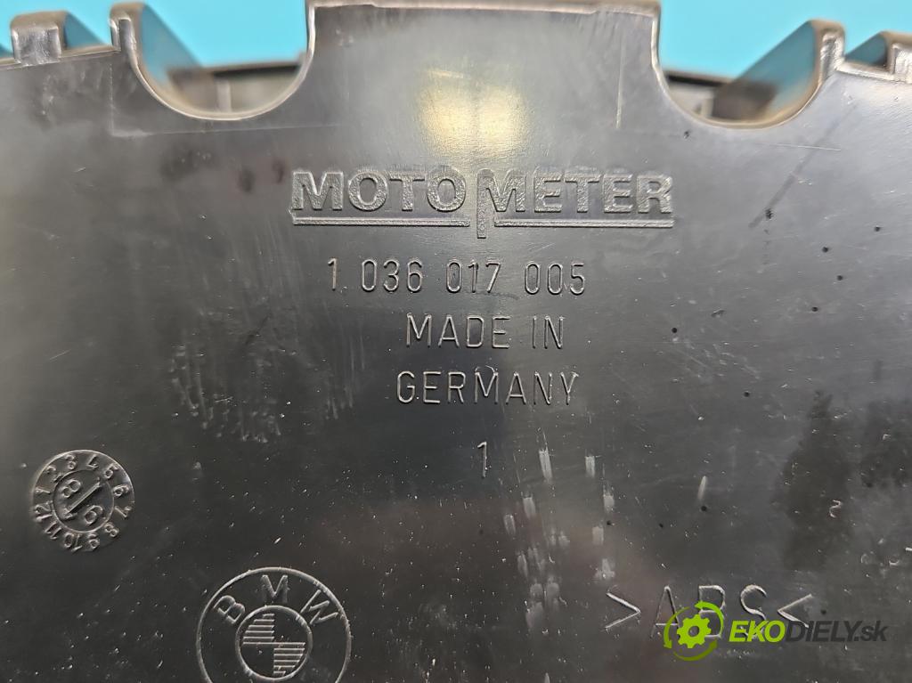 Bmw 3 E46 1998-2007 2.0d 136hp manual 100 kW 1951 cm3 4- Přístrojová deska 8387606 (Přístrojová deska)