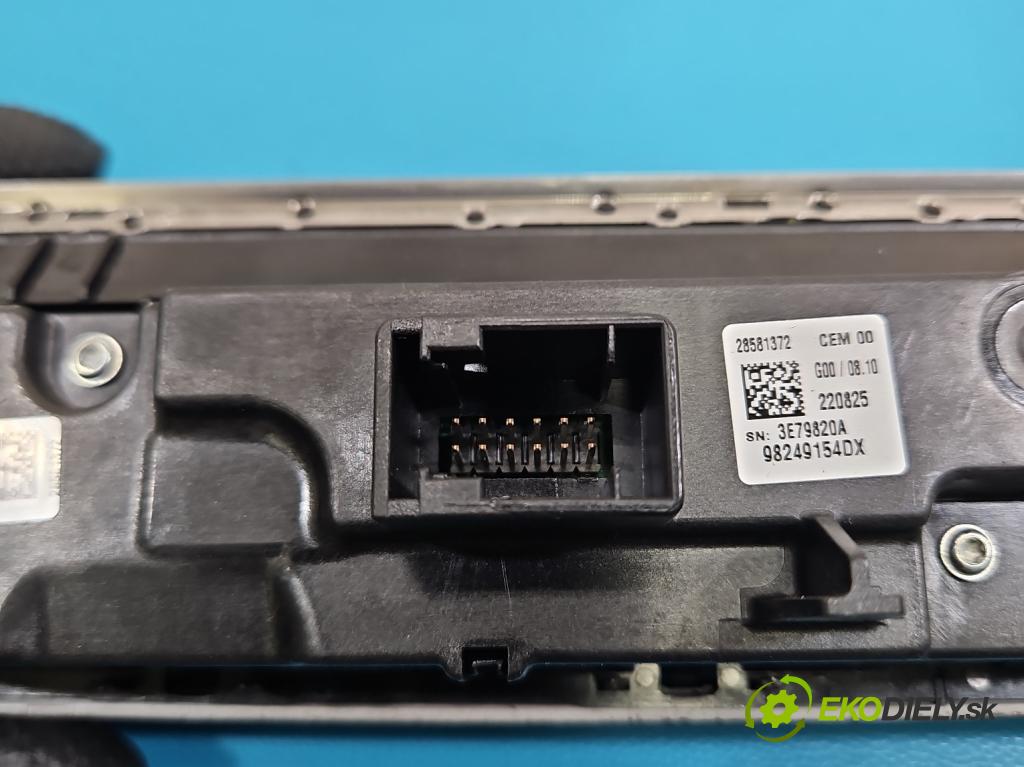 Peugeot 3008 II 2016-2023 1.5 hdi 131 HP automatic 96 kW 1499 cm3 5- prepínač ostatné 98249154DX