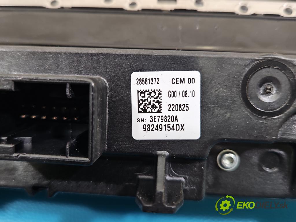Peugeot 3008 II 2016-2023 1.5 hdi 131 HP automatic 96 kW 1499 cm3 5- prepínač ostatné 98249154DX