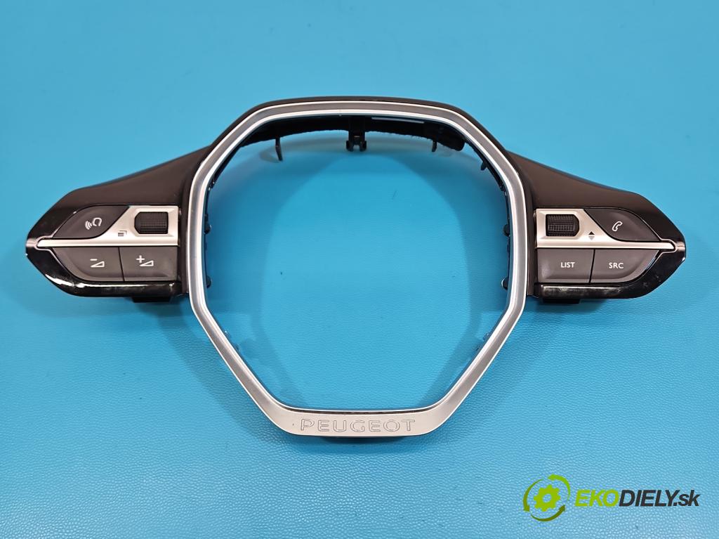 Peugeot 3008 II 2016-2023 1.5 hdi 131 hp automatic 96 kW 1499 cm3 5- Přepínač multifunkční: řízení: 9812313777 (Páčky pod volantem)