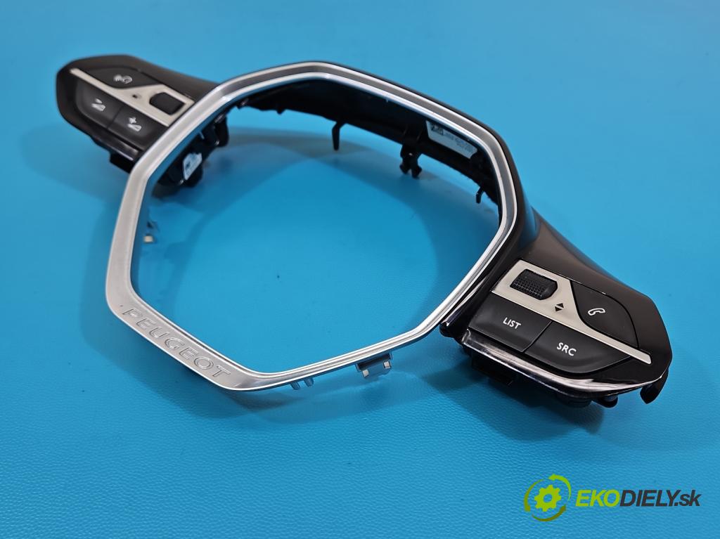 Peugeot 3008 II 2016-2023 1.5 hdi 131 hp automatic 96 kW 1499 cm3 5- Přepínač multifunkční: řízení: 9812313777 (Páčky pod volantem)