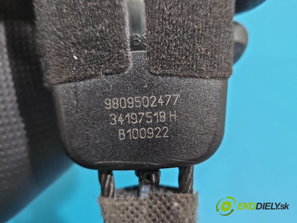 Peugeot 3008 II 2016-2023 1.5 hdi 131 HP automatic 96 kW 1499 cm3 5- pas bezpečnosť: predné ľavý 9809502477