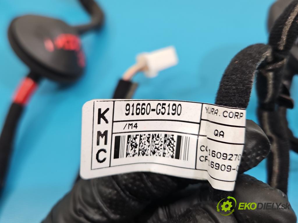 Kia Niro I 2016-2022 1.6 GDI 105 hp automatic 77 kW 1580 cm3 5- Balíček: dveře zadní pravých 91660-G5190