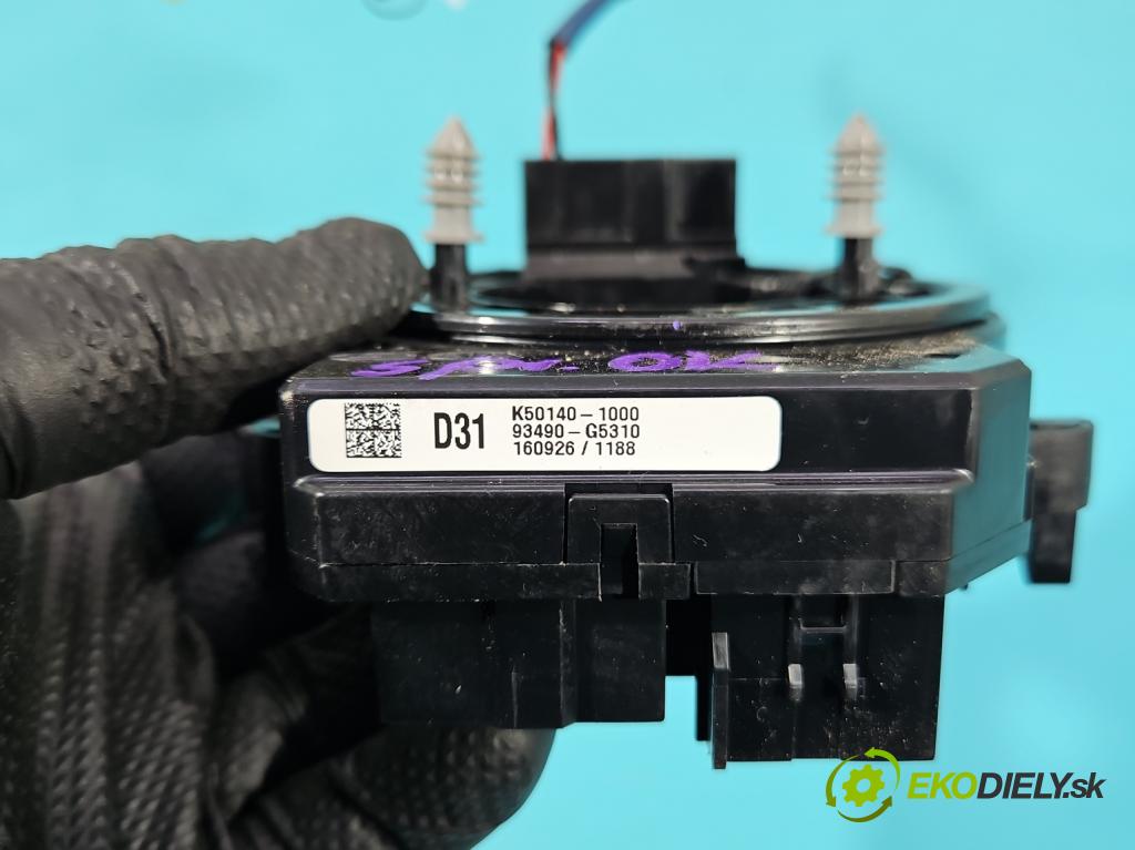 Kia Niro I 2016-2022 1.6 GDI 105 hp automatic 77 kW 1580 cm3 5- Páska: airbag 93490-G5310 (Airbag)