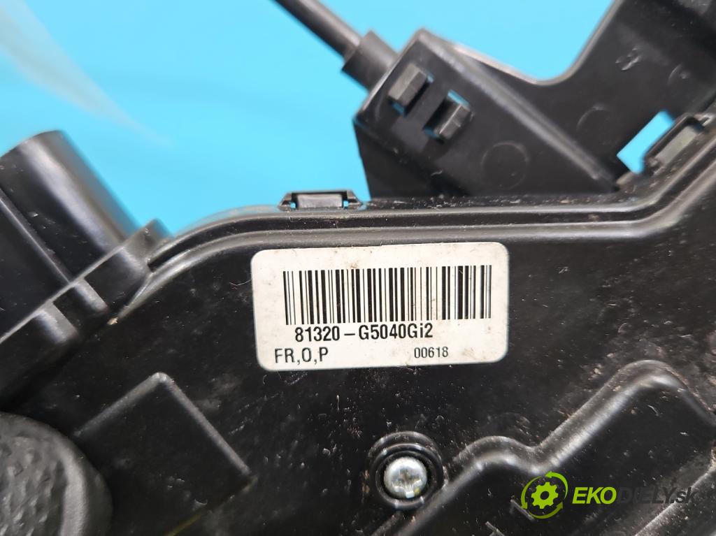 Kia Niro I 2016-2022 1.6 GDI 105 HP automatic 77 kW 1580 cm3 5- zámok predné pravý 81320-G5040