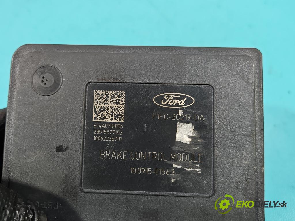 Ford Focus Mk3 2010-2018 1.6 tdci 95 HP manual 70 kW 1560 cm3 5- čerpadlo abs F1FC-2C219-DA (Pumpa ABS)