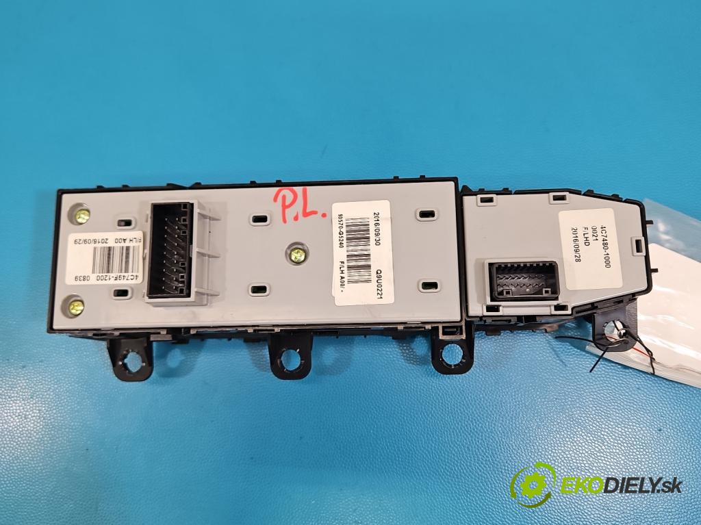 Kia Niro I 2016-2022 1.6 GDI 105 hp automatic 77 kW 1580 cm3 5- Přepínač oken zpětných zrcátek 93570-G5240