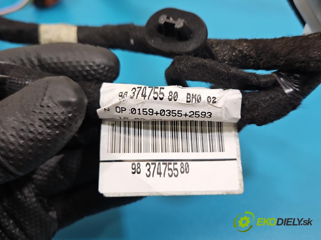 Peugeot 3008 II 2016-2023 1.5 hdi 131 HP automatic 96 kW 1499 cm3 5- Zväzok: dvere predné vľavo: 9837475580