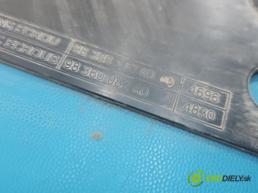 Peugeot 3008 II 2016-2023 1.5 hdi 131 hp automatic 96 kW 1499 cm3 5- kryt plastová 9832617680