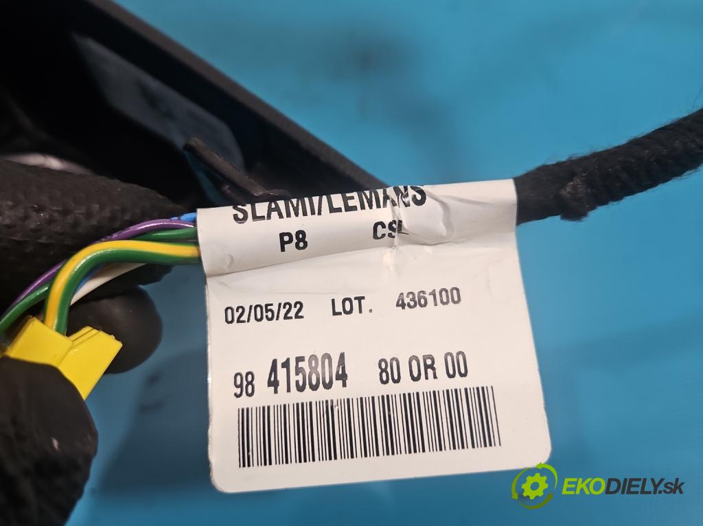 Peugeot 3008 II 2016-2023 1.5 hdi 131 hp automatic 96 kW 1499 cm3 5- loketní opěrka 9841580480 (Loketní opěrka)