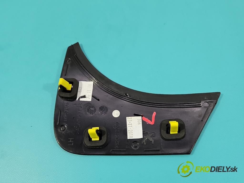 Peugeot 508 II 2018- 1.6 224 hp automatic 165 kW 1598 cm3 5- lišta blatník: zadní levé 9820613780