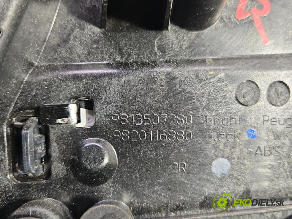 Peugeot 508 II 2018- 1.6 224 hp automatic 165 kW 1598 cm3 5- lišta blatník: zadní pravé 9813507280 (Lišta)