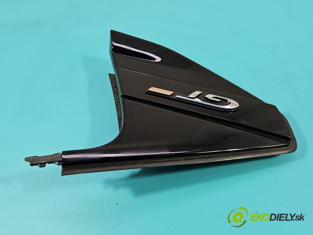 Peugeot 508 II 2018- 1.6 224 hp automatic 165 kW 1598 cm3 5- lišta blatník: zadní pravé 9813507280 (Lišta)