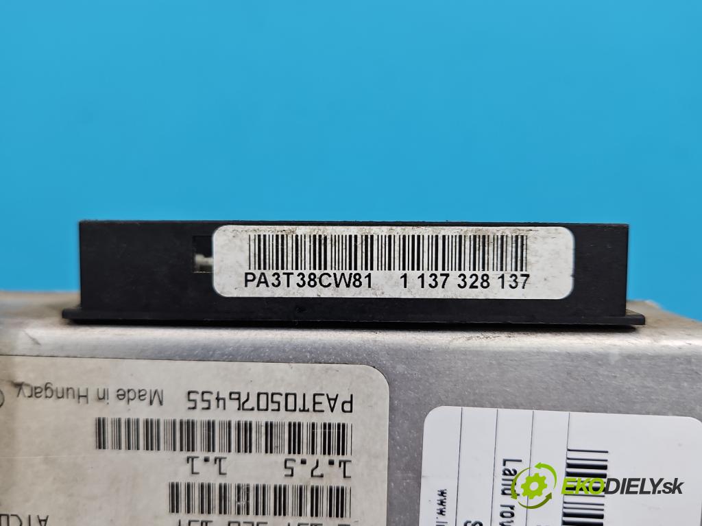 Land rover Range Rover sport I L320 3.6 TD V8 272 HP automatic 200 kW 3628 cm3 5- riadiaca jednotka skřie: 1137328137