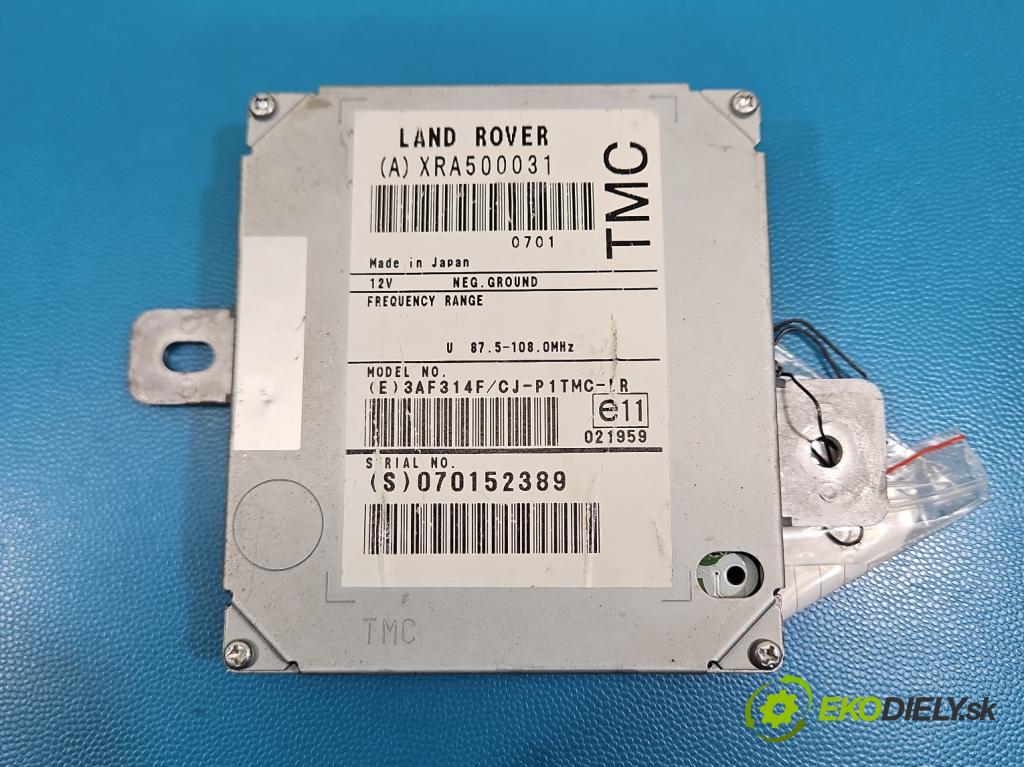 Land rover Range Rover sport I L320 3.6 TD V8 272 HP automatic 200 kW 3628 cm3 5- riadiaca jednotka ostatné XRA500031