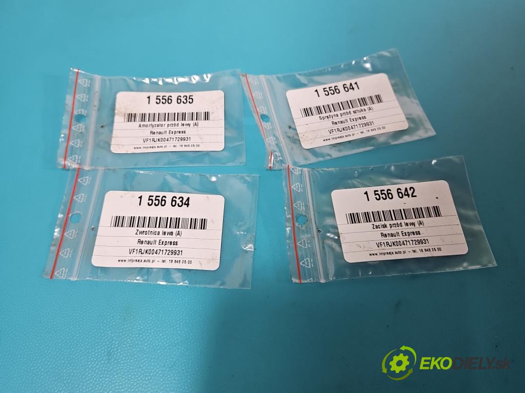 Renault Express 1.5 dci 95 HP manual 70 kW 1461 cm3 5- náboj ľavé  (Náboj kolesa)