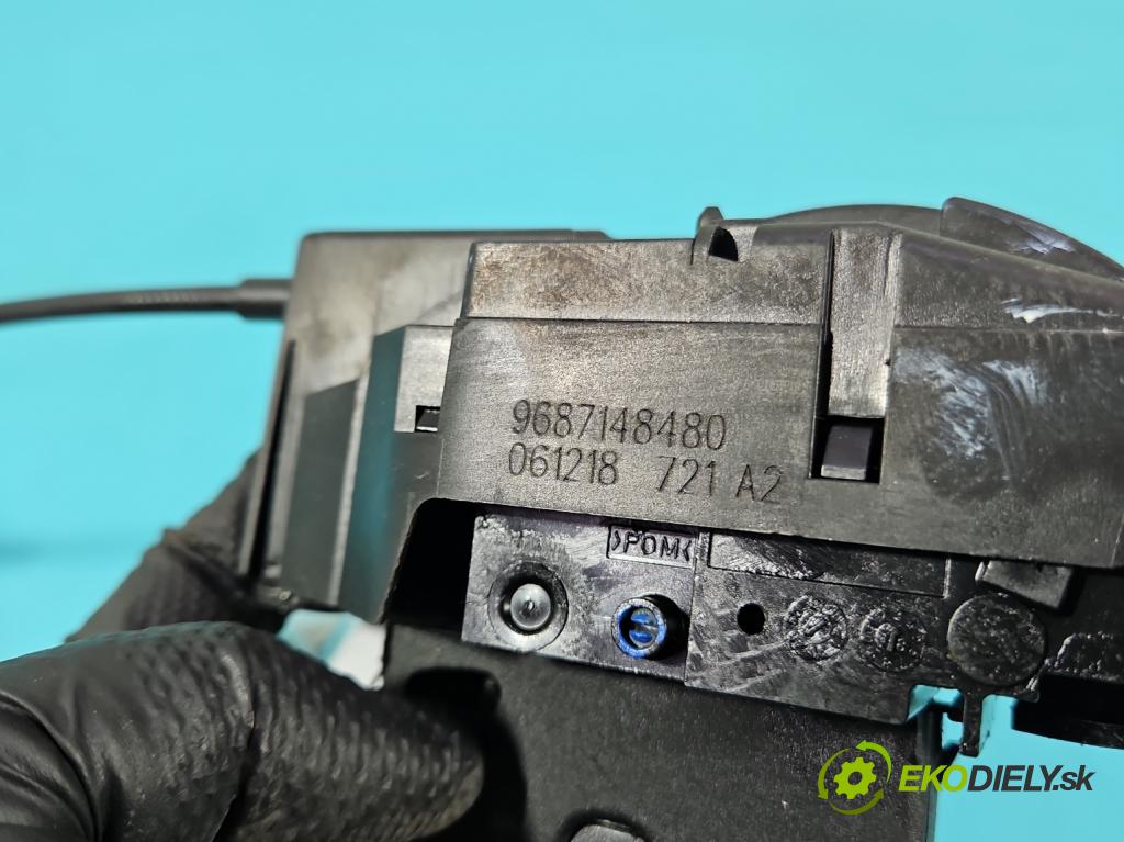 Peugeot 508 II 2018- 1.6 224hp automatic 165 kW 1598 cm3 5- zámok kufrové dvere zadné 9687148480