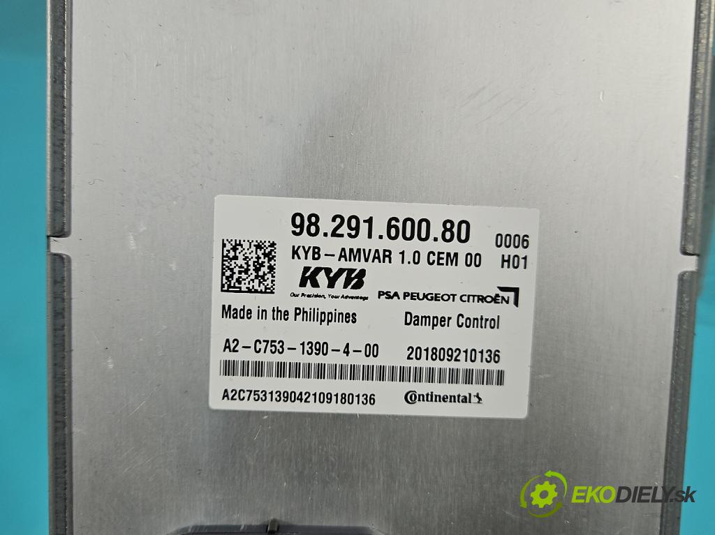 Peugeot 508 II 2018- 1.6 224hp automatic 165 kW 1598 cm3 5- riadiaca jednotka ostatné 9829160080