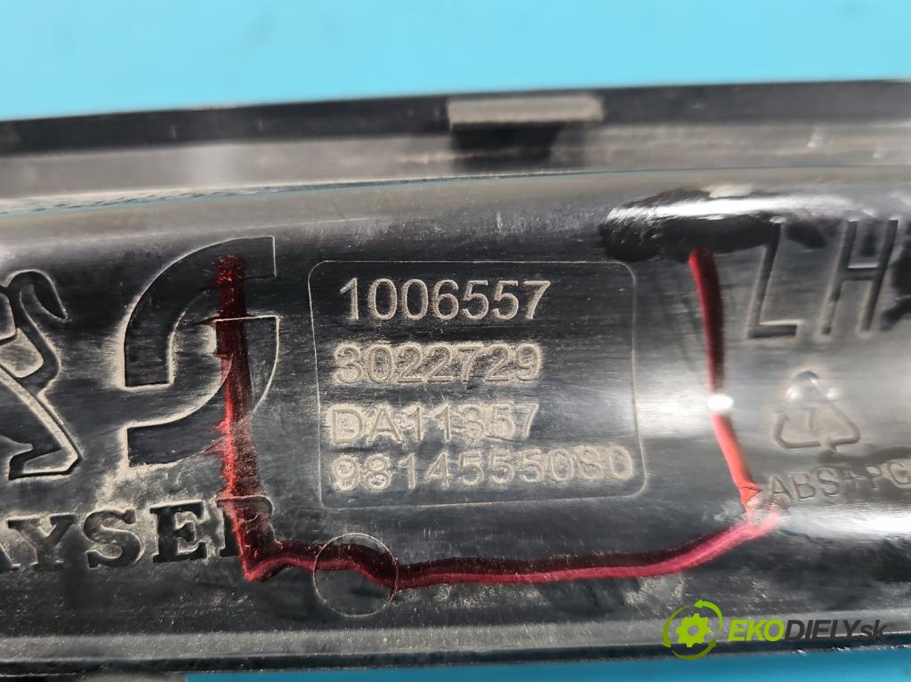 Peugeot 508 II 2018- 1.6 224 hp automatic 165 kW 1598 cm3 5- snímač otevírací: kufrových dveří 9814555080