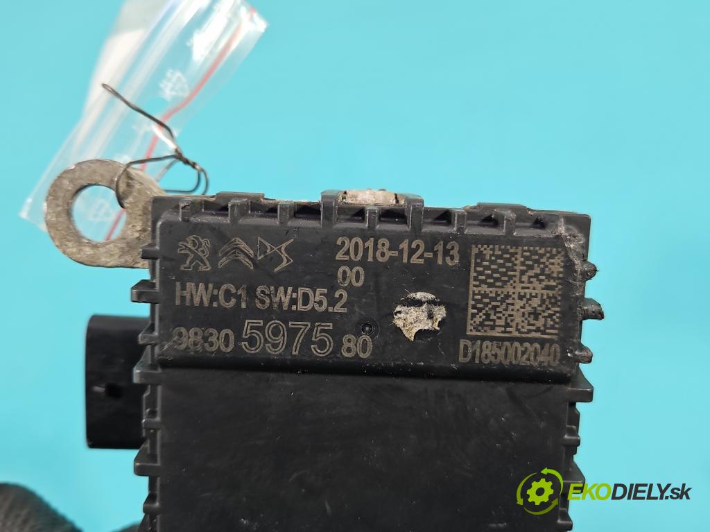 Peugeot 508 II 2018- 1.6 224hp automatic 165 kW 1598 cm3 5- riadiaca jednotka ostatné 9830597580