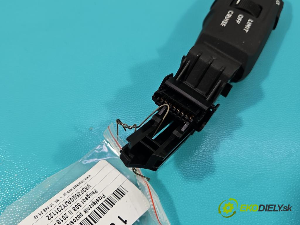 Peugeot 508 II 2018- 1.6 224 hp automatic 165 kW 1598 cm3 5- Přepínač 98133623ZD