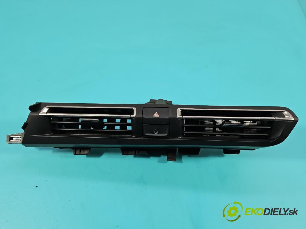 Peugeot 508 II 2018- 1.6 224 hp automatic 165 kW 1598 cm3 5- Mřížka: topení medián: 9813436277 (Mřížka topení)