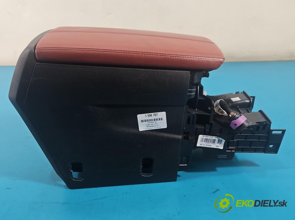 Peugeot 508 II 2018- 1.6 224 hp automatic 165 kW 1598 cm3 5- loketní opěrka 98164316ZD (Loketní opěrka)