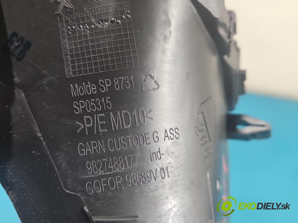 Peugeot 508 II 2018- 1.6 224hp automatic 165 kW 1598 cm3 5- Čalounictví: kufra: ľavé 9827488177