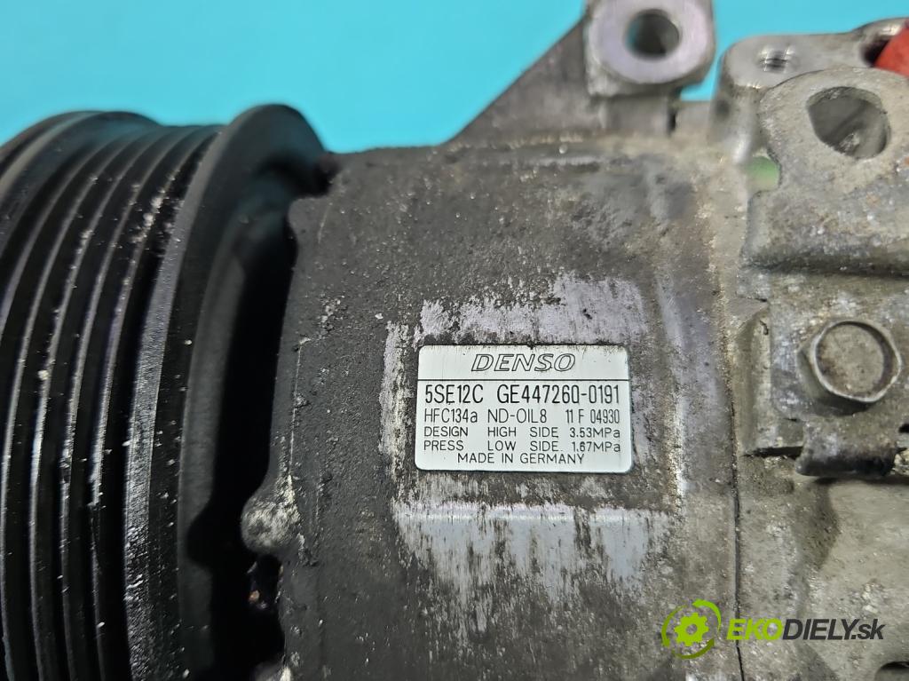 Toyota Corolla Verso II 2004-2009 1.8 vvti 129 hp manual 95 kW 1794 cm3 5- Kompresor: klíma 5SE12C (Kompresor klimatizace)