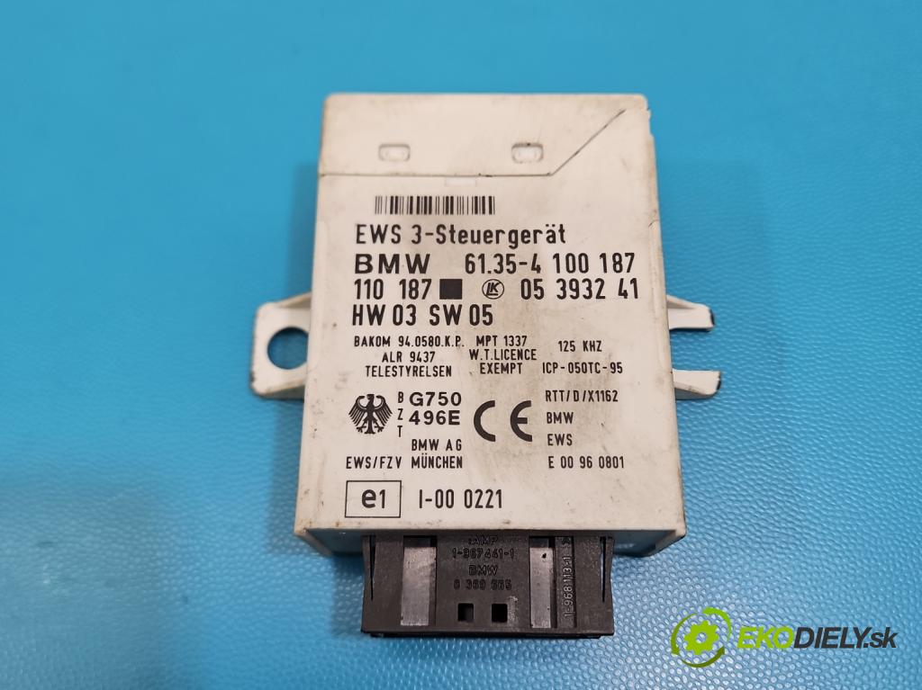 Bmw 3 E46 1998-2007 2.0d 136 HP manual 100 kW 1951 cm3 4- riadiaca jednotka motora 0281001445