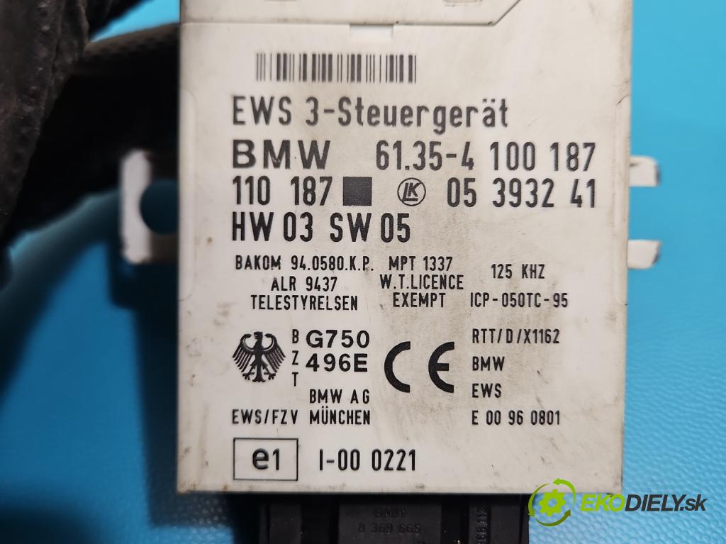 Bmw 3 E46 1998-2007 2.0d 136 HP manual 100 kW 1951 cm3 4- riadiaca jednotka motora 0281001445