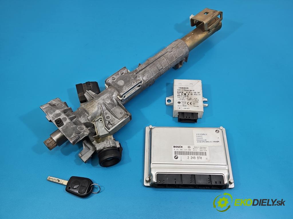 Bmw 3 E46 1998-2007 2.0d 136 HP manual 100 kW 1951 cm3 4- riadiaca jednotka motora 0281001445