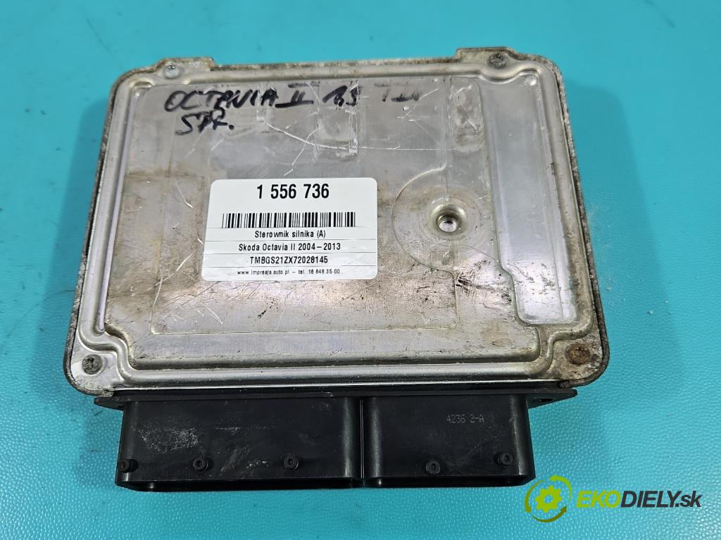 Skoda Octavia II 2004-2013 1.9 tdi 105 HP manual 77 kW 1896 cm3 5- riadiaca jednotka motora 03G906021LB