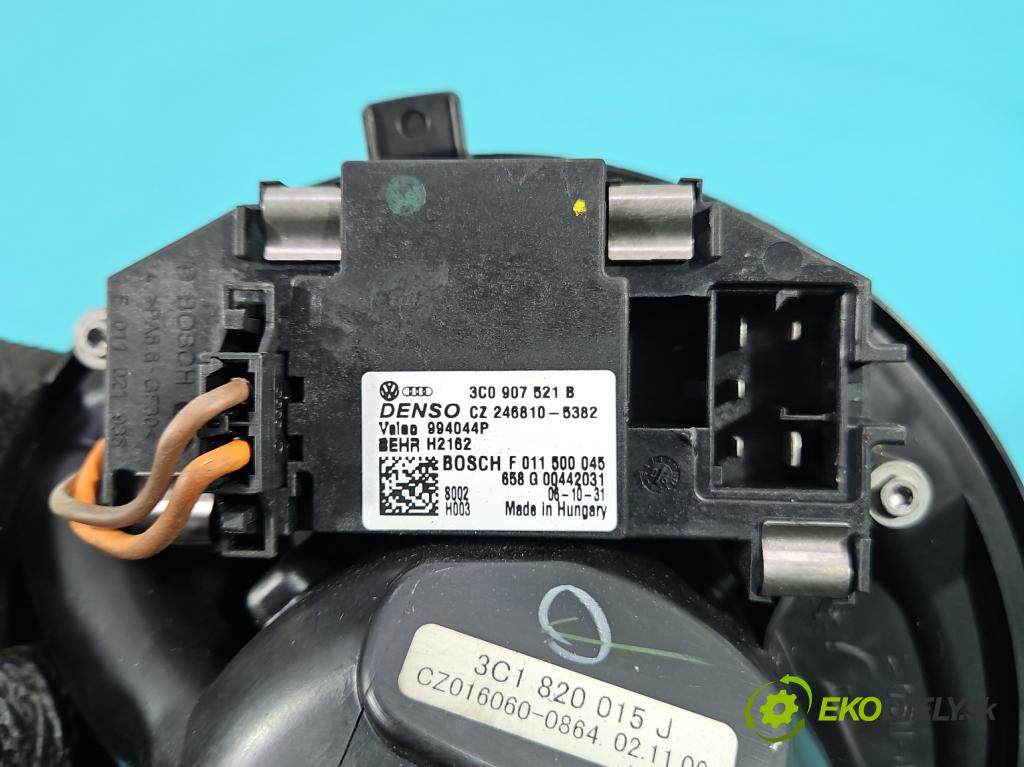 Vw Passat B6 2005-2010 2.0 tdi 170 hp automatic 125 kW 1968 cm3 4- ventilátor vzduchu 3C1820015J