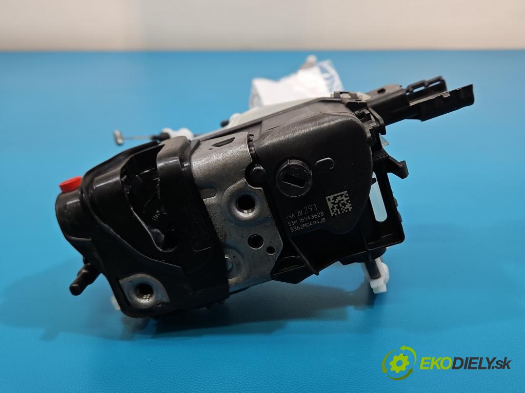 Peugeot 3008 II 2016-2023 1.5 hdi 131 hp automatic 96 kW 1499 cm3 5- zámek zadní levý 237291